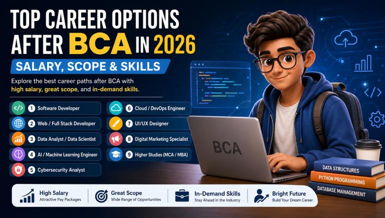 Top Career Options After BCA in 2026 PM gpt  Image